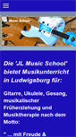 Mobile Screenshot of gitarrenunterricht-ludwigsburg.de